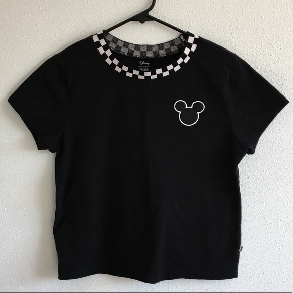 Vans Tops - Vans x Disney Mickey Mouse Checkered Women’s Shirt
